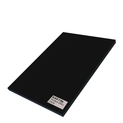 Black Paper 210gr (70x100) 25sh.