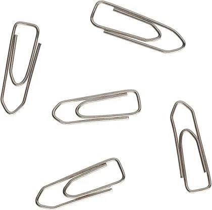 TTO PAPER CLIPS 25MM POINTED EDGE (100PCS) 404841