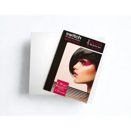 SWITCH GLOSSY PHOTO PAPER A6 180GR 20 SHEETS