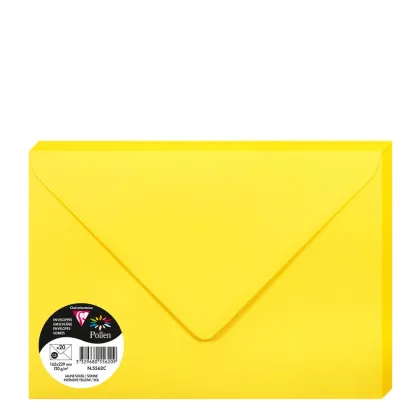 Pollen Envelopes 162x229mm (120gr) YELLOW INTENSIVE