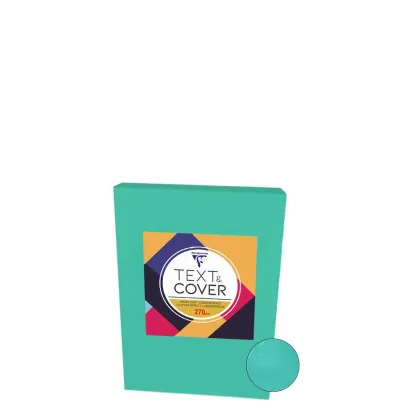 Leather A4/270gr -LAGOON GREEN
