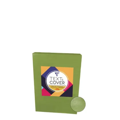 Leather A4/270gr -OLIVE GREEN