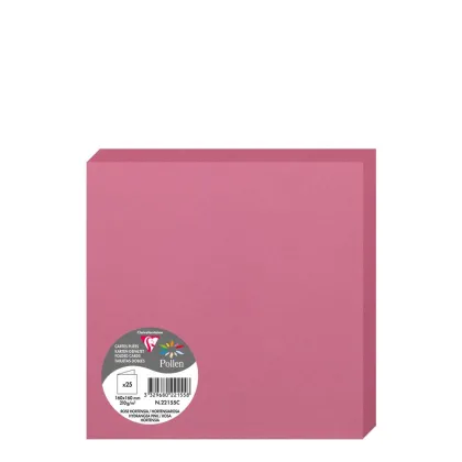 Pollen Cards 160x160mm (210gr) PINK HYDRANGEA