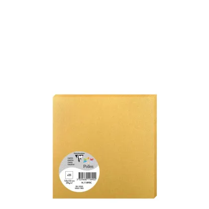 Pollen Cards 135x135mm (210gr) GOLD