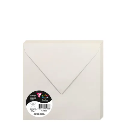 Pollen Envelopes 165x165mm (120gr) PEARL GREY