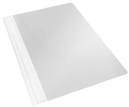 ESSELTE PVC A4 FLAT FILE WHITE 28321