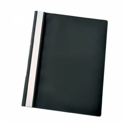 ESSELTE PVC A4 FLAT FILE BLACK 28320