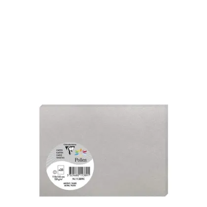 Pollen Cards 110x155mm (210gr) SILVER