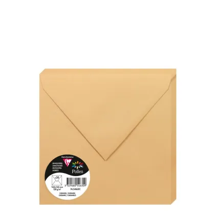 Pollen Envelopes 165x165mm (120gr) CARAMEL