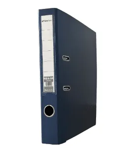 OFFICEPLUS BOXFILE F/SC NARROW 4/34 DARK BLUE
