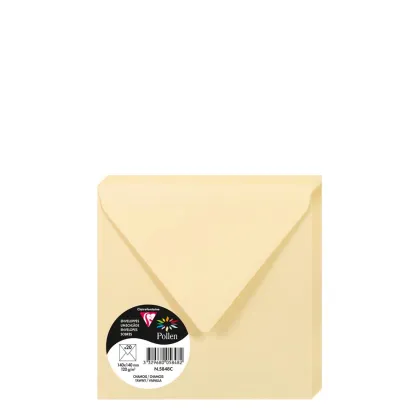 Pollen Envelopes 140x140mm (120gr) CHAMOIS