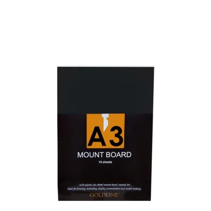 Mounting Board (A3) Black/White 1250mic.