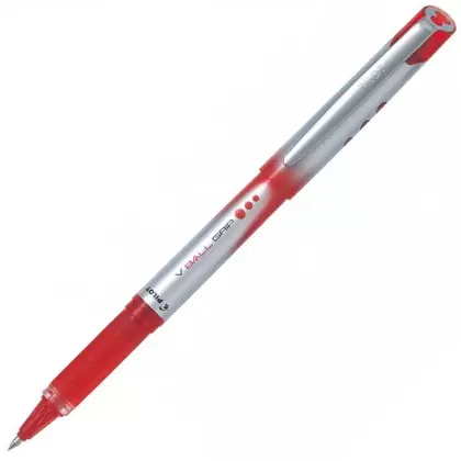 PILOT PEN VBALL GRIP 07 RED