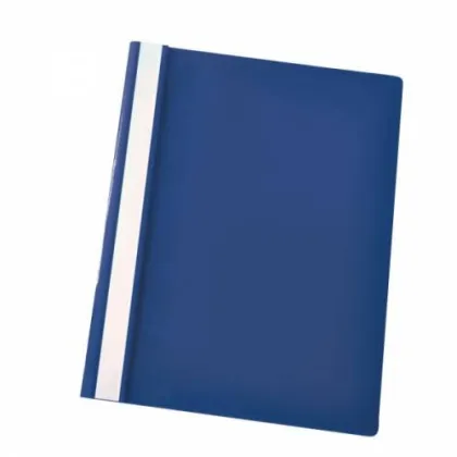 ESSELTE PVC A4 FLAT FILE D.BLUE 28315