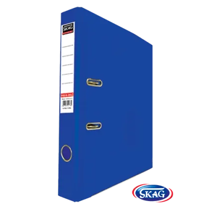 SKAG PREMIUM BOX FILE F/C PVC 4CM BLUE 4/34