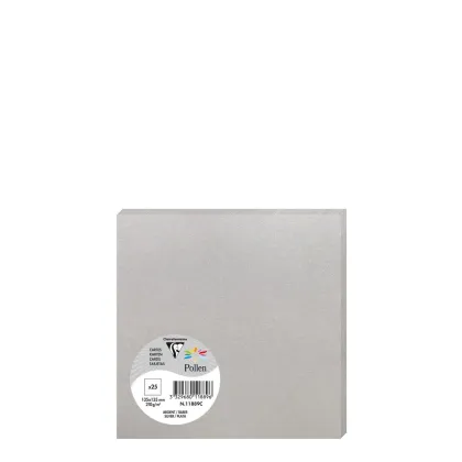 Pollen Cards 135x135mm (210gr) SILVER