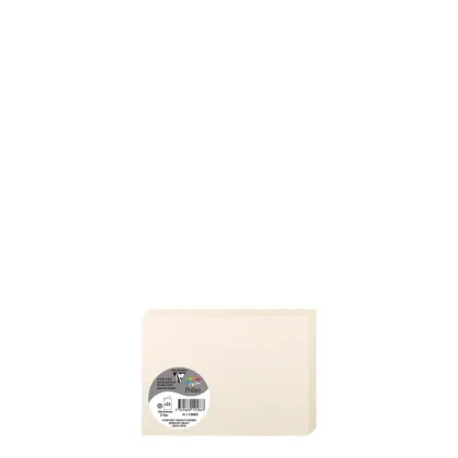 Pollen Cards 70x95mm (210gr) CREAM metallic