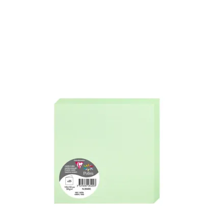 Pollen Cards 135x135mm (210gr) GREEN