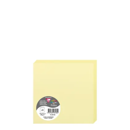 Pollen Cards 135x135mm (210gr) CANARY