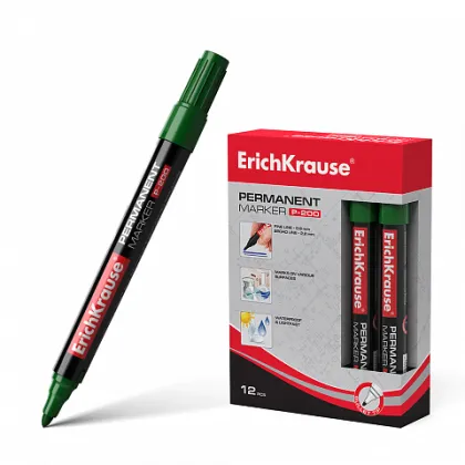 ERICHKRAUSE PERMANENT MARKER P-200 GREEN 4780