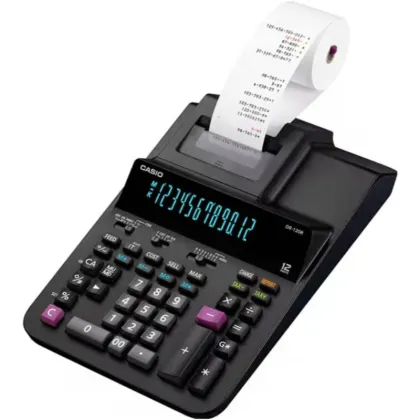 CASIO PRINTING CALCULATOR  DR-200R-BK