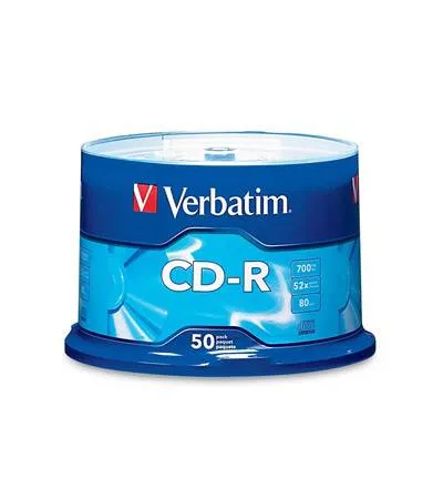 VERBATIM CD-R PRINTABLE SPINDLE SP-50  43745