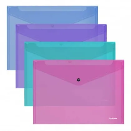 ERICHKRAUSE ENVELOPE FOLDER GLOSSY VIVID SEMITRANSPARENT A5 47121