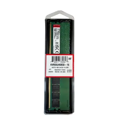KINGSTON 16GB 5600MT DDR5 KVR56U46BS8-16 FOR PC