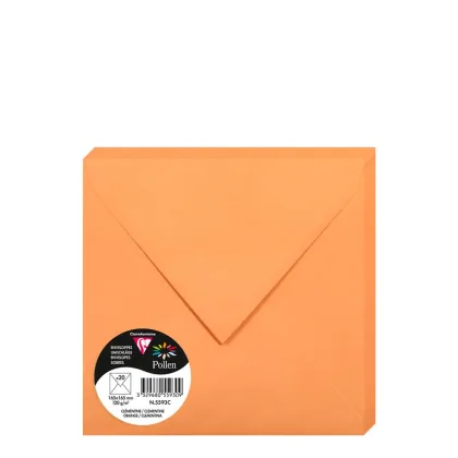Pollen Envelopes 165x165mm (120gr) ORANGE