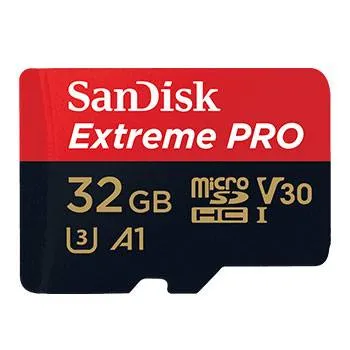 SANDISK Extreme microSDHC 32GB + SD Adapter + RescuePro Deluxe - 100MB/s