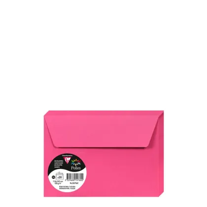 Pollen Envelopes 114x162mm (120gr) PINK INTENSIVE