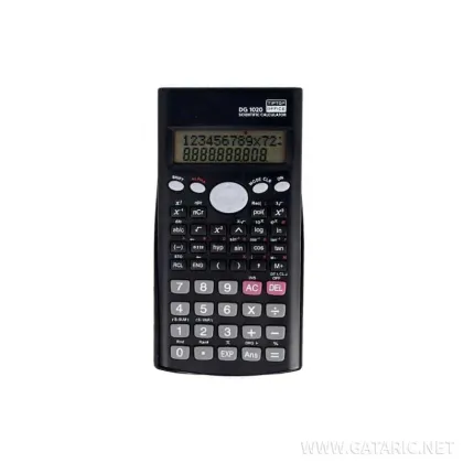 TTO CALCULATOR 12-DIGITS DG-1020 SCIENTIFIC BLACK 409645