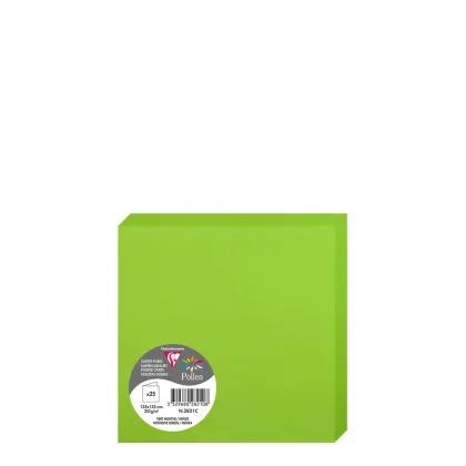 Pollen Cards 135x135mm (210gr) GREEN INTENSIVE