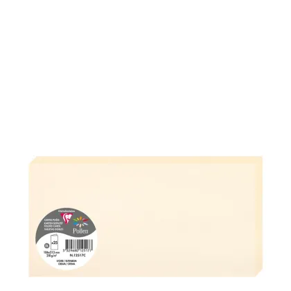 Pollen Cards 106x213mm (210gr) CREAM
