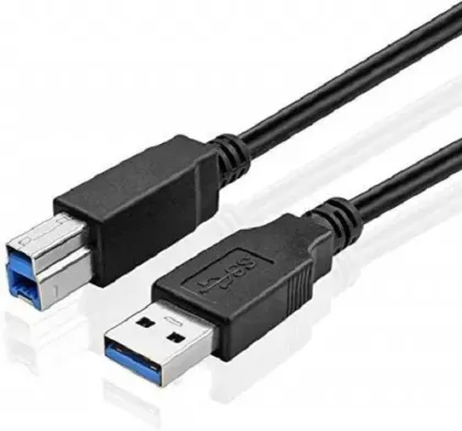 DIGITUS USB PRINTER CABLE 5M A-B BLACK AK-300105-050-S