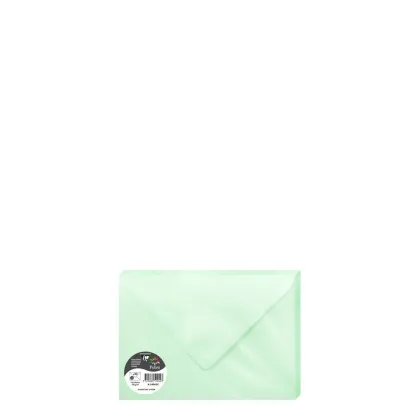 Pollen Envelopes 75x100mm (120gr) GREEN metallic