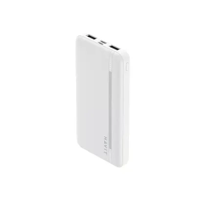 HAVIT SLIM POWERBANK 2x USB-A 10000mAh PB89 WHITE