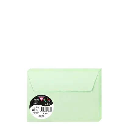 Pollen Envelopes 114x162mm (120gr) GREEN