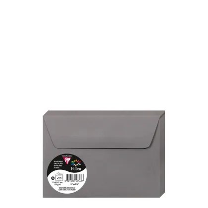 Pollen Envelopes 114x162mm (120gr) GREY DARK