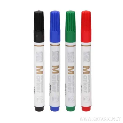 TTO WHITEBOARD MARKERS 4-COLOURS SET  403720