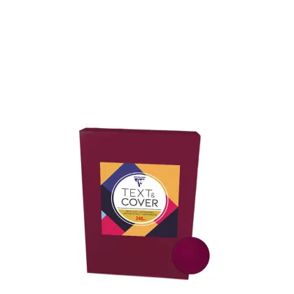 Leather A4/240gr -BURGUNDY