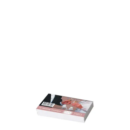 Wedding Envelopes 70x110mm (50pcs) White 80gr.