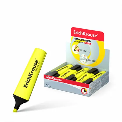ERICHKRAUSE HIGHLIGHTER  VISIOLINE V-12 YELLOW 32496