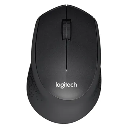 LOGITECH MOUSE WIRELESS SILENT M330 BLACK (910-004909)