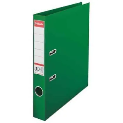 ESSELTE BOX FILE 50MM A4 GREEN 81146