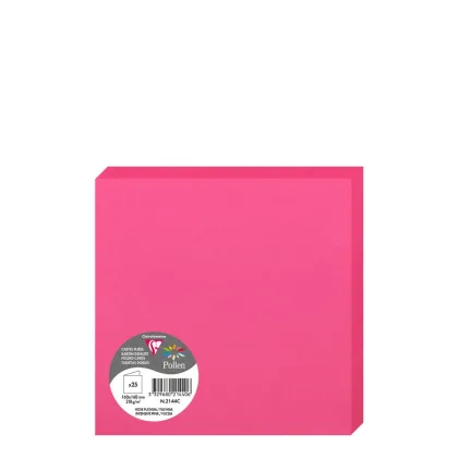 Pollen Cards 160x160mm (210gr) PINK INTENSIVE