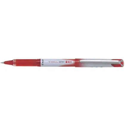 PILOT PEN VBALL GRIP EXTRA FINE  RED