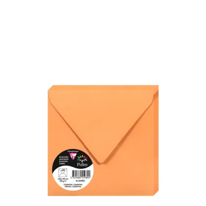 Pollen Envelopes 140x140mm (120gr) ORANGE