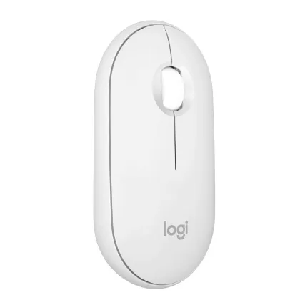 LOGITECH Mouse M350s PEBBLE 2  BLUETOOTH/SILENT WHITE  (910-007013)