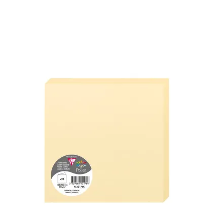 Pollen Cards 160x160mm (210gr) CHAMOIS
